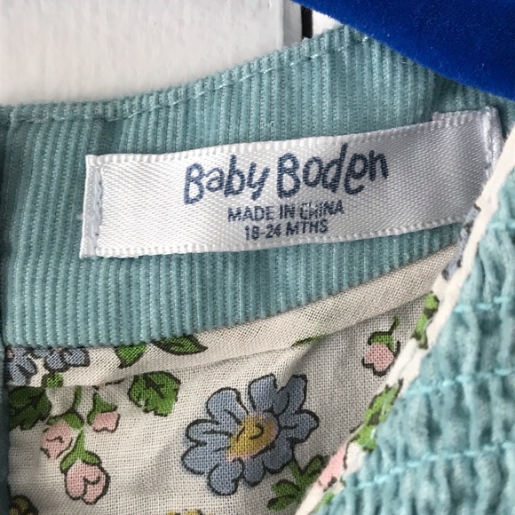 ❌SOLD❌Baby Boden Bunny Friends pinafore dress - Picture 5 of 10